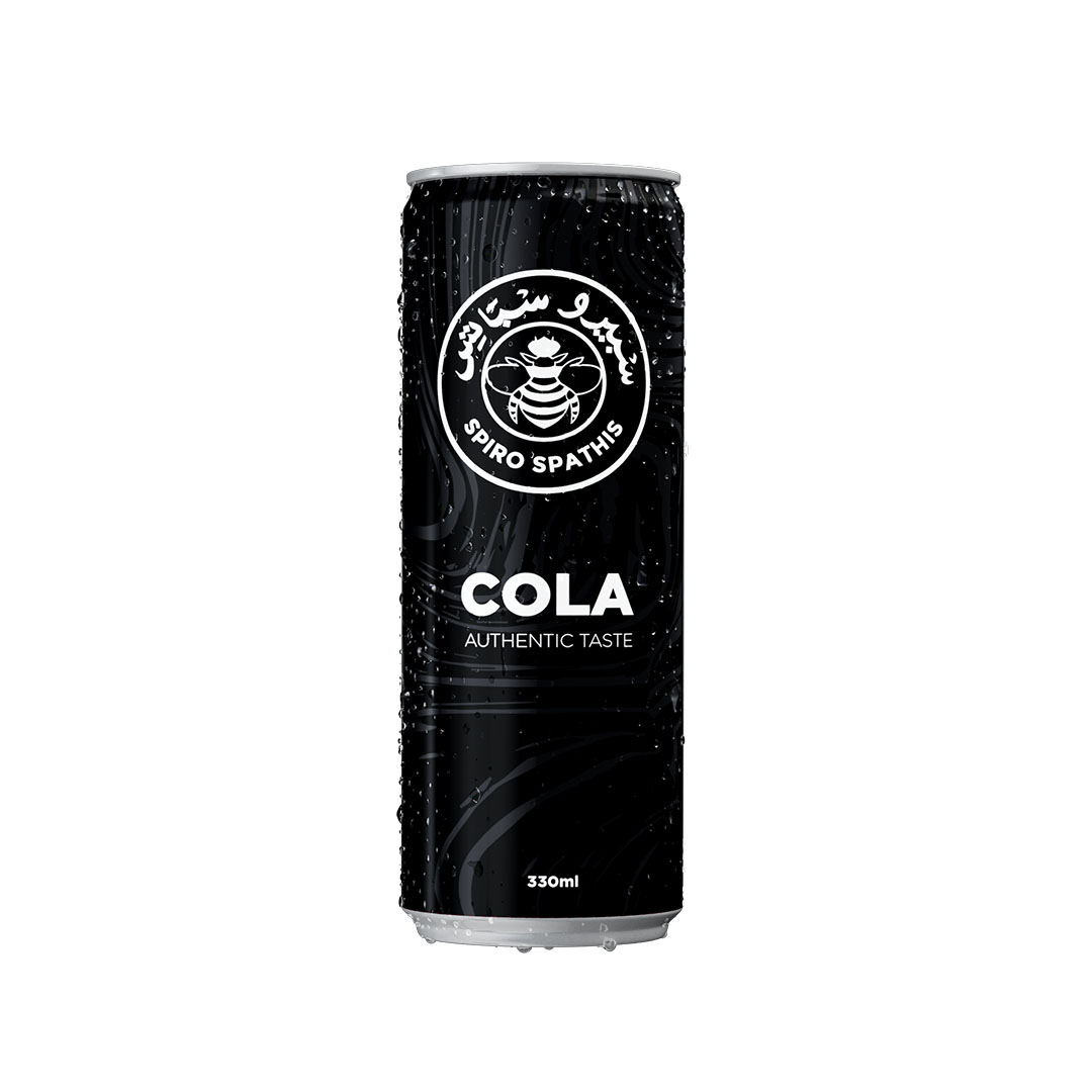 سبيرو سباتس مياه غازية كانز - كولا - 330 مللي