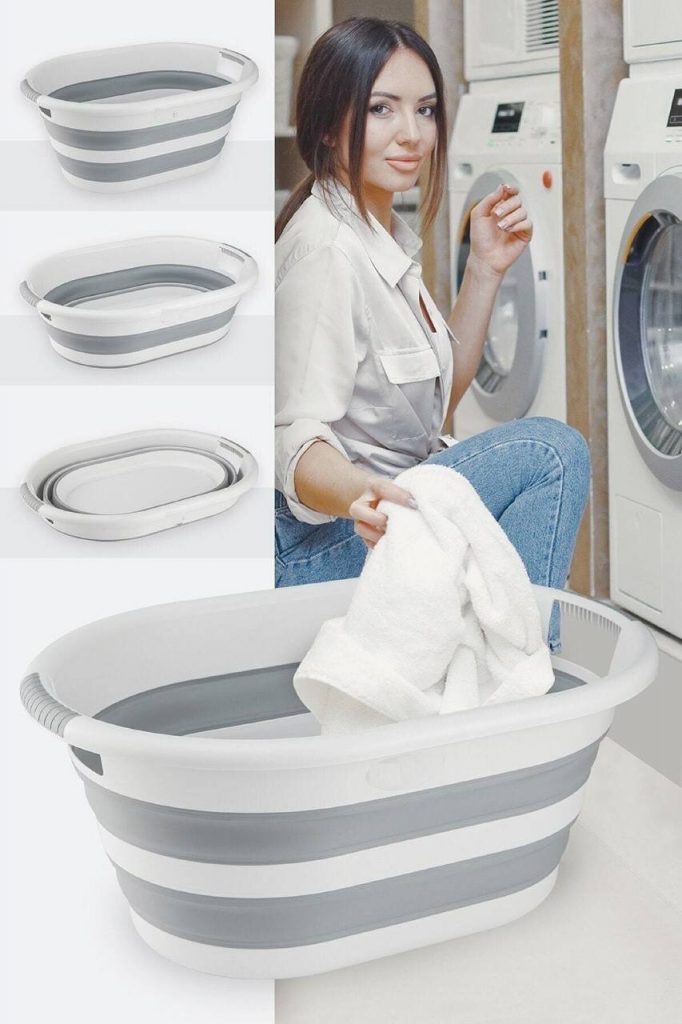 باسكت غسيل سيليكون قابل للطي