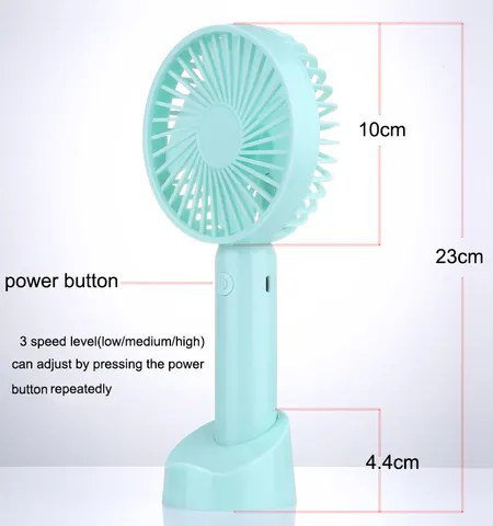 مروحة محمولة قابلة للشحن