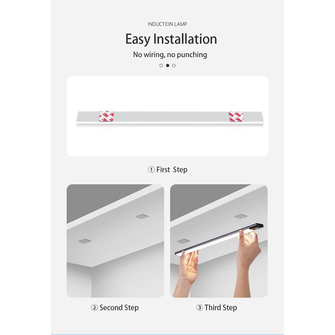 اضاءة خزانة LED لاسلكية - 30 سم