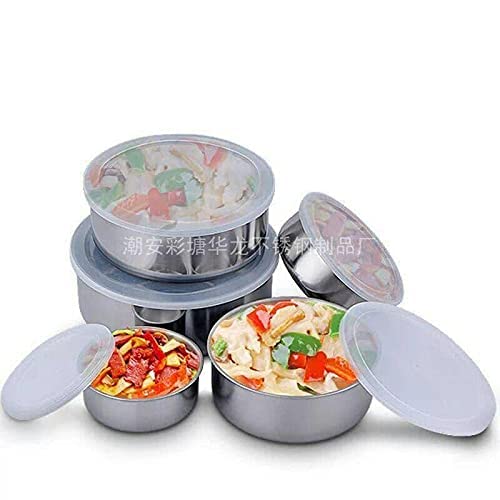 طقم علبه ثلاجة - 5 قطع