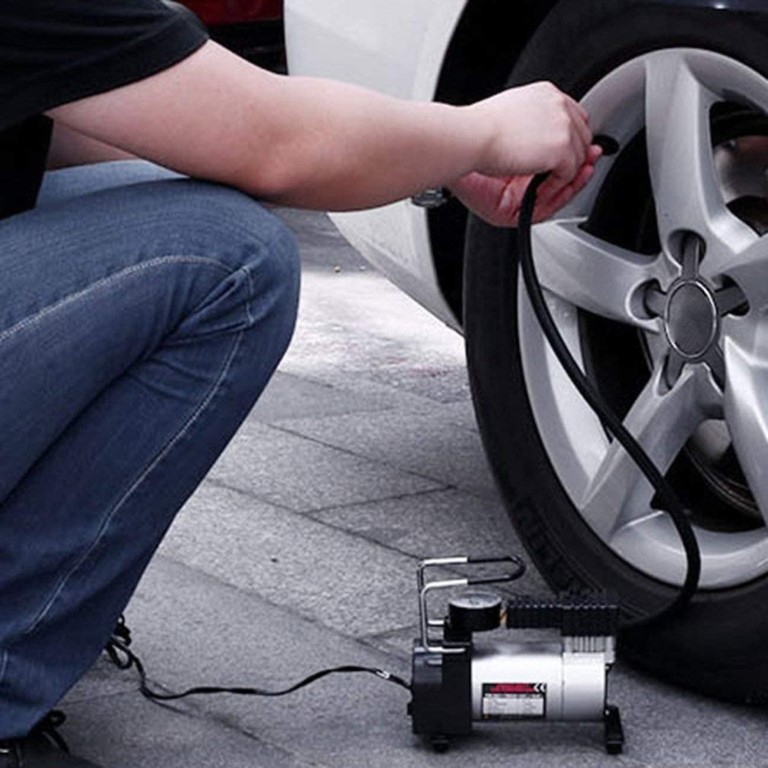 كومبروسر السيارة المحمول - 1 بستم