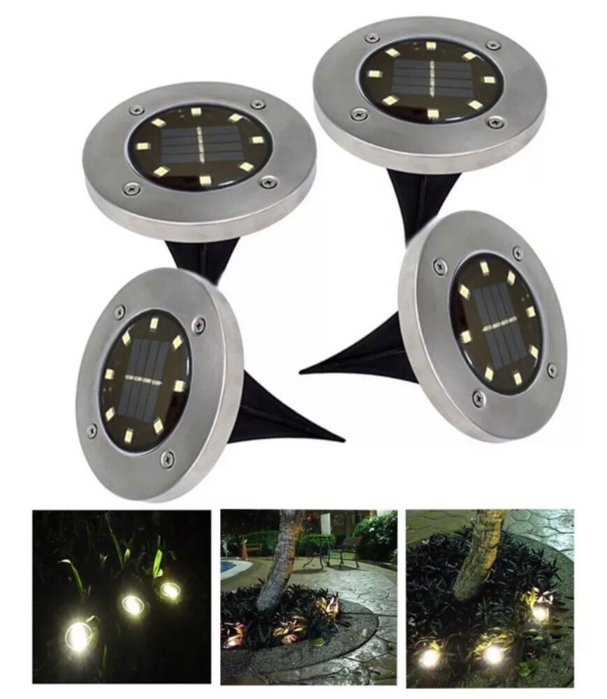 كشاف الطاقه الشمسيه - 4 قطع