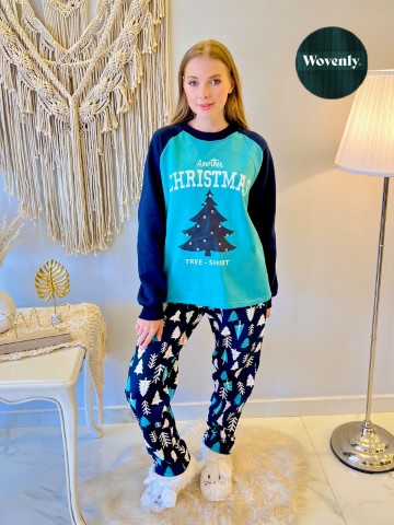 بيجامة الكريسماس شتوي حريمي