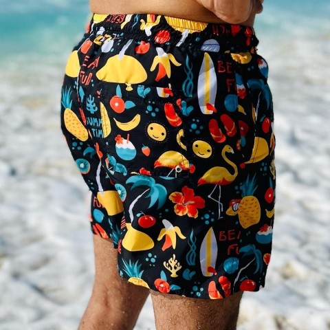 مايوه رجالي - أسود