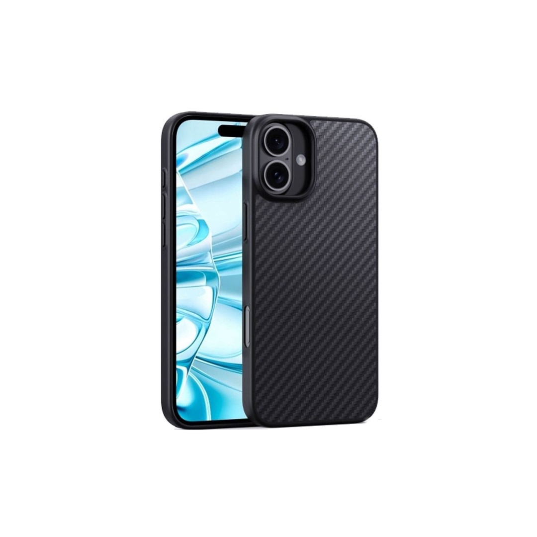 جراب ظهر -لهاتف أيفون 16 مغناطيسي (6.1) - أسود