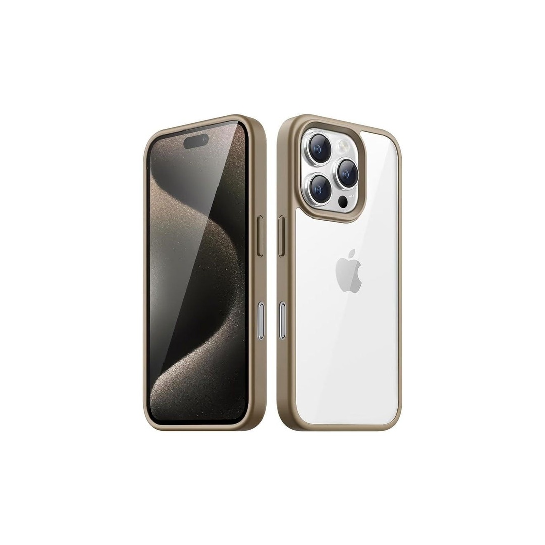 ماجيك ماسك جراب ظهر لهاتف أيفون 16 برو ماكس - تيتانيوم الصحراوي