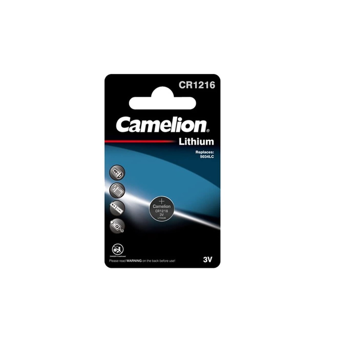 كاميليون بطارية ليثيوم - منجانيز Dioxide موديل CR1216-BP1CR1216