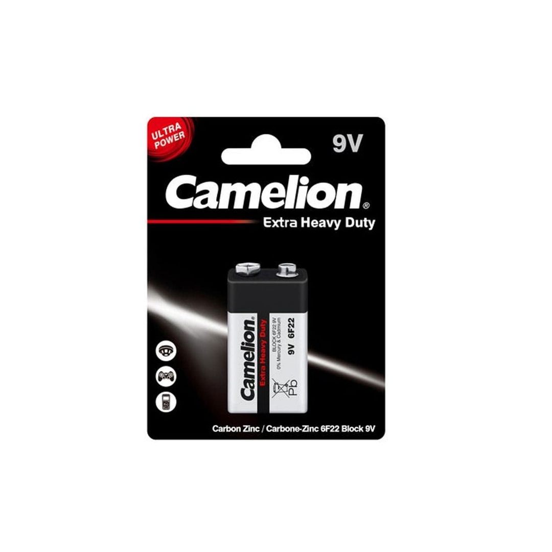 كاميليون بطارية - 9 فولت - أسود 6F22-BP1K