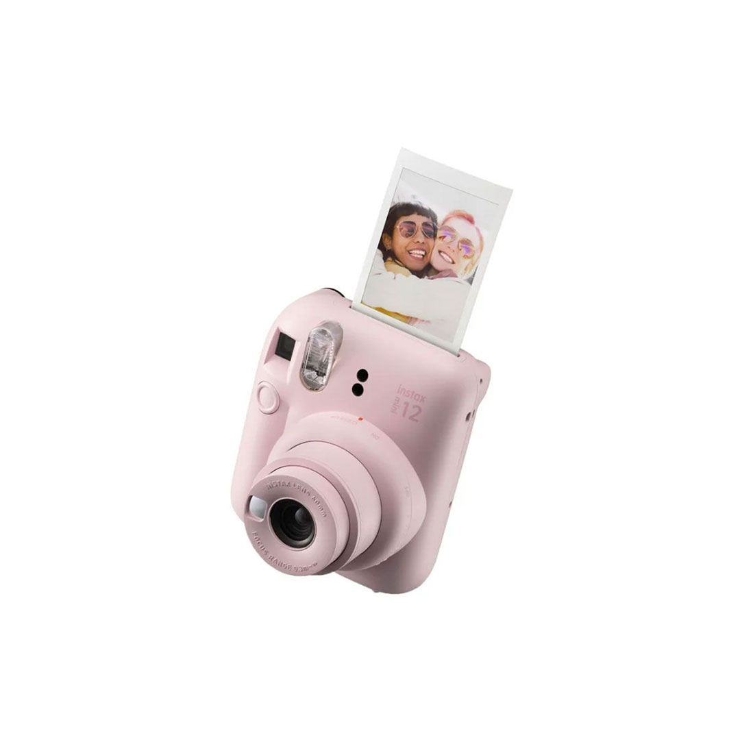 فوجي كاميرا فورية فيلم إنستاكس ميني 12 مع ألبوم فيلم في علبة هدايا - بينك