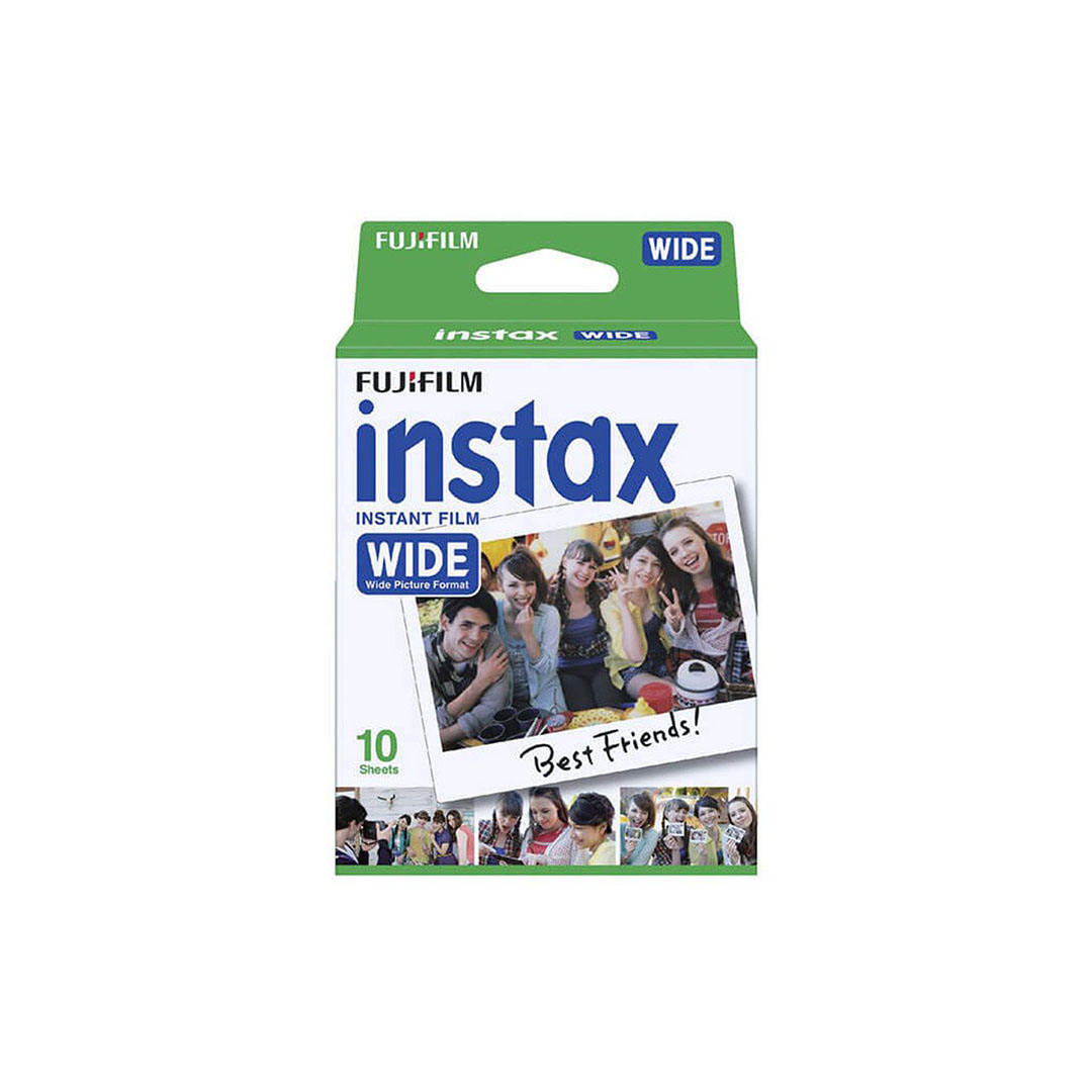 فوجي فيلم عبوة أفلام كاميرا إنستاكس وايد - 10 قطع