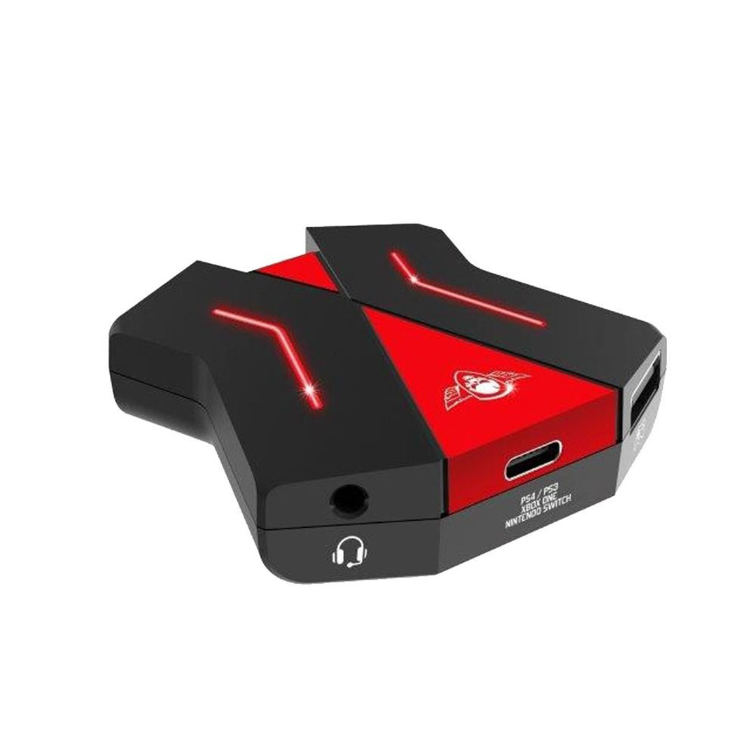 CONV2 موزع لبلاي ستيشن و أكس بوكس - أسود/أحمر