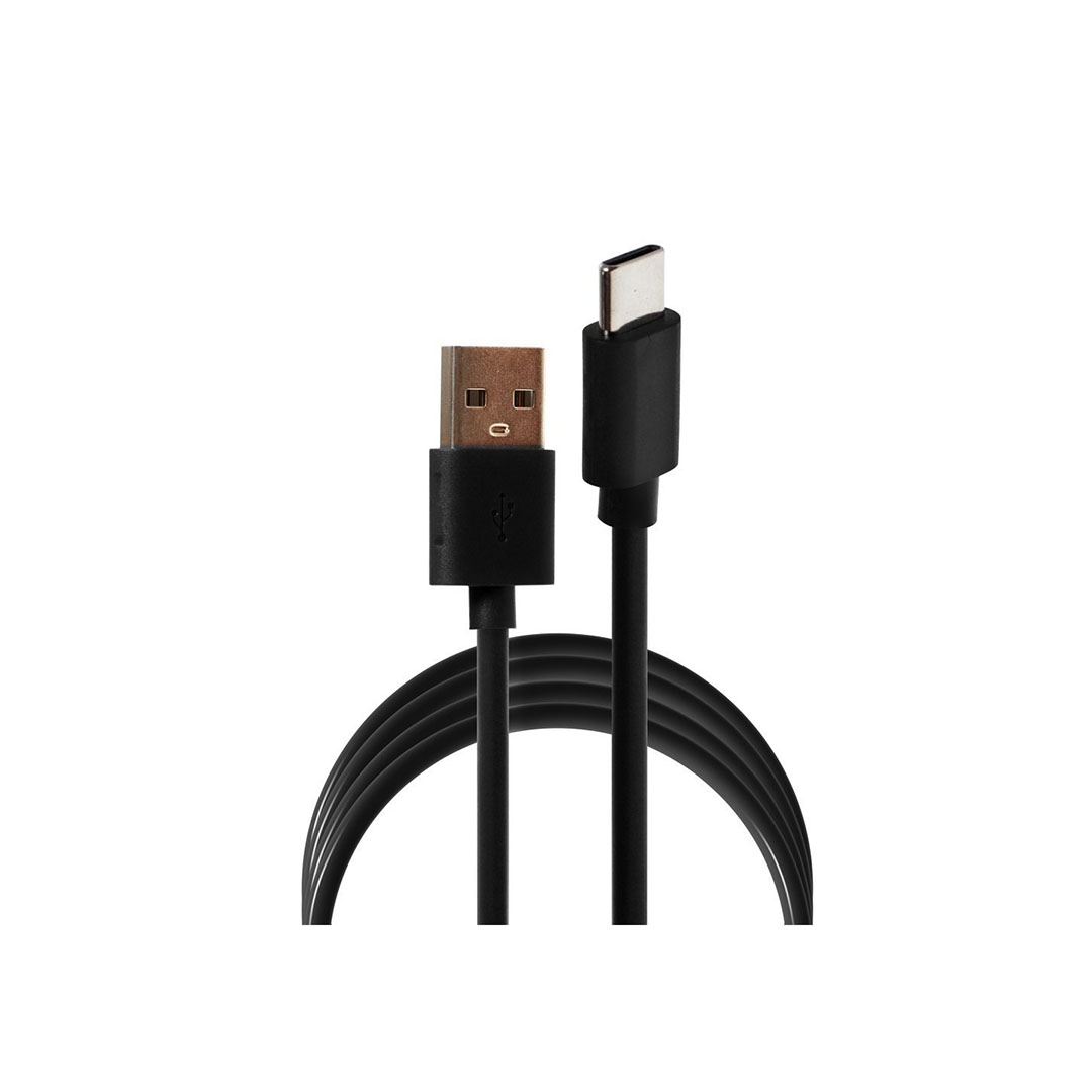كابل شحن ونقل بيانات اي تراين تايب سي - 1 م - أسود