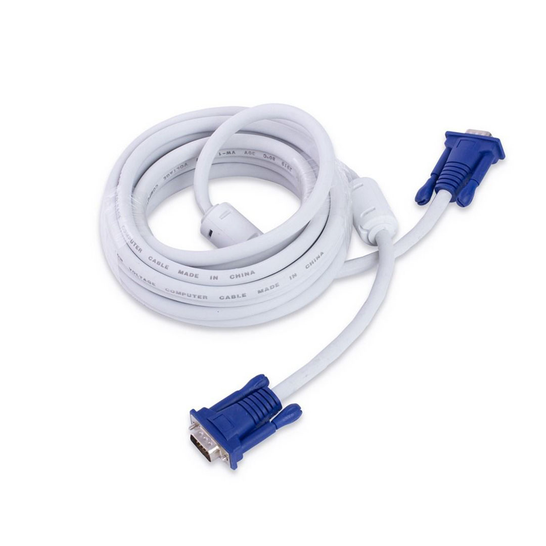 DC454 كابل من VGA الي VGA - 5 متر - أبيض