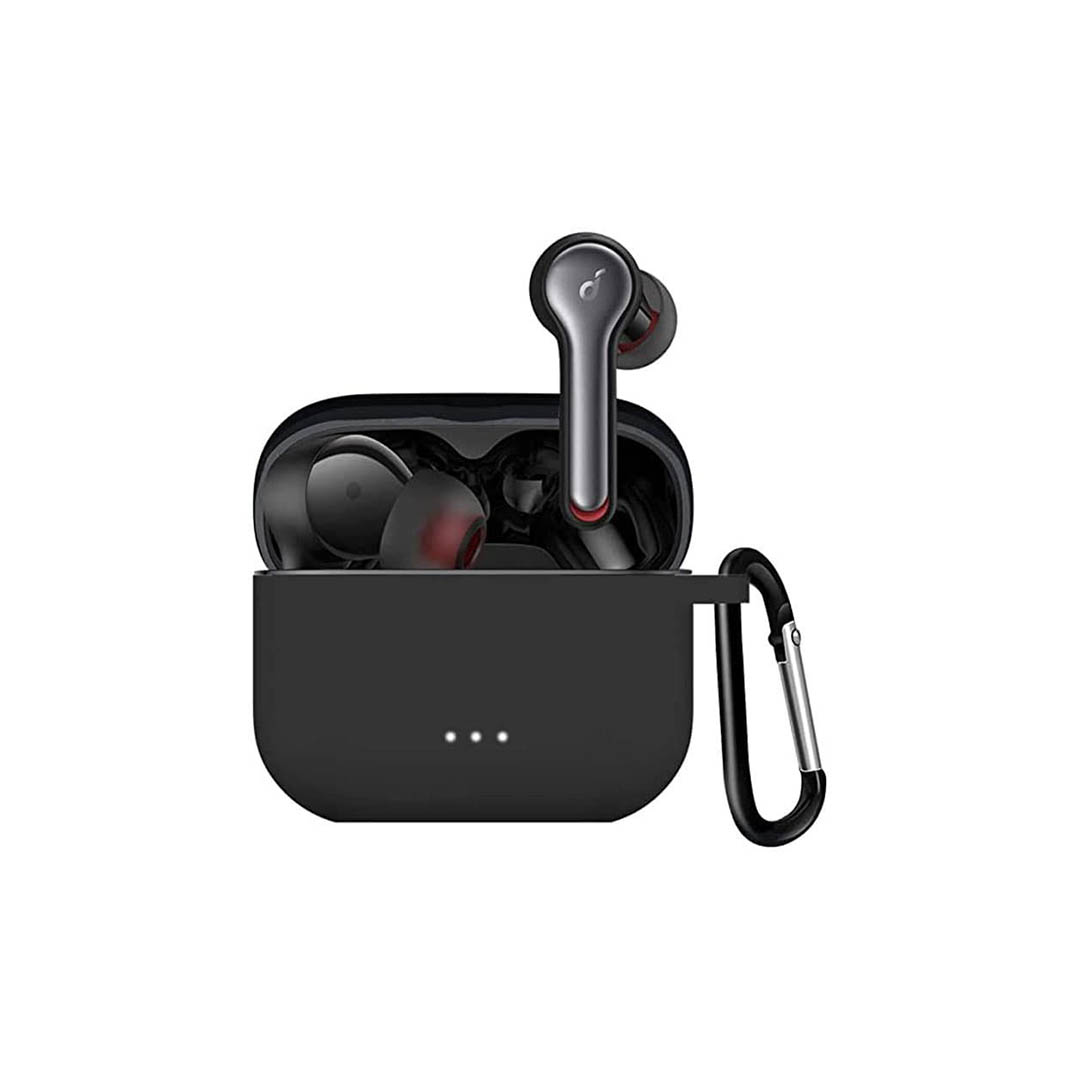 جراب سيليكون لسماعة أنكر Buds Air 2 - أسود