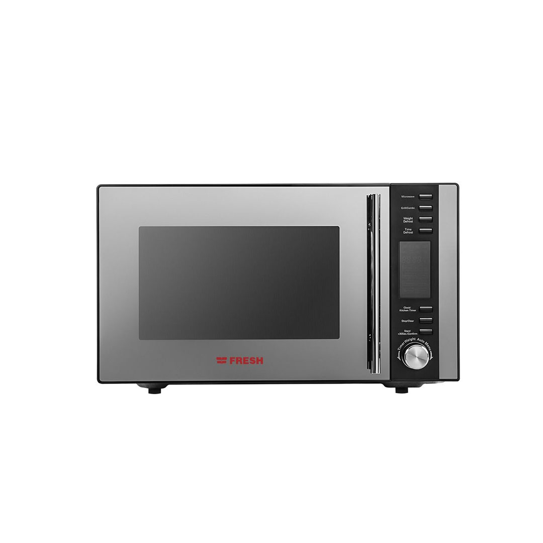 فريش ميكروويف سولو 28 لتر - 900 وات - فضي - FMW-28EC-B