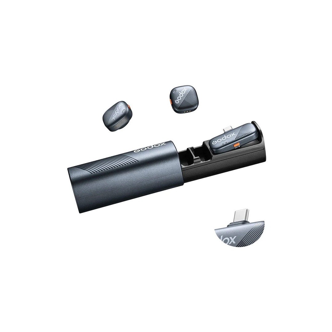 ميكروفون لاسلكي Type C - أسود Cube-SL Kit2