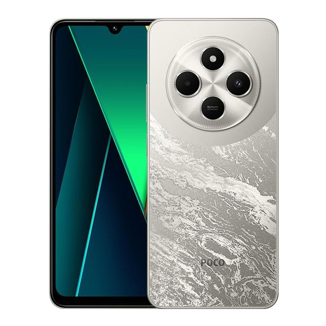 شاومي بوكو C75 موبايل - 128/6 جيجا - 4G - شريحتين - ذهبي