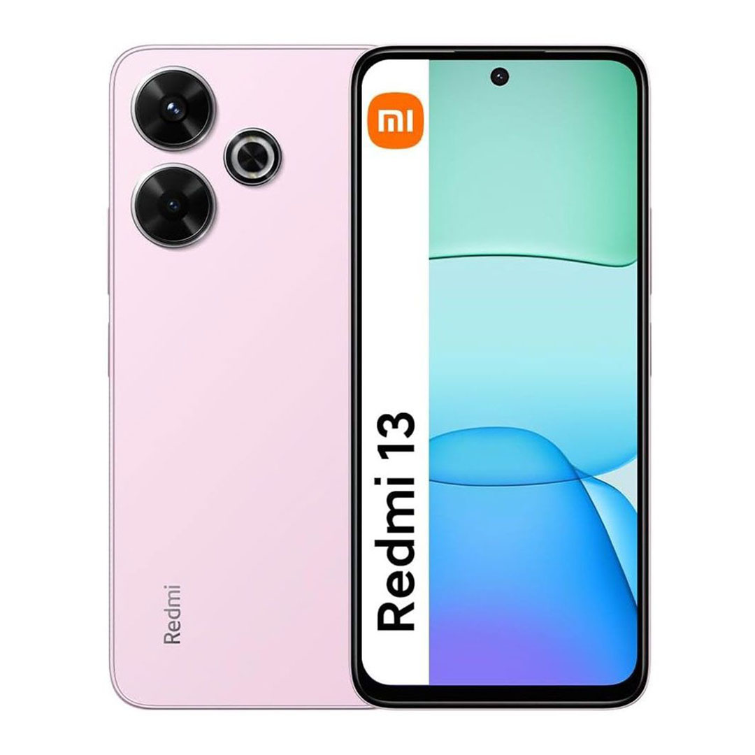 شاومي ريدمي 13 موبايل - 128/8 جيجا - شريحتين - 4G - بينك