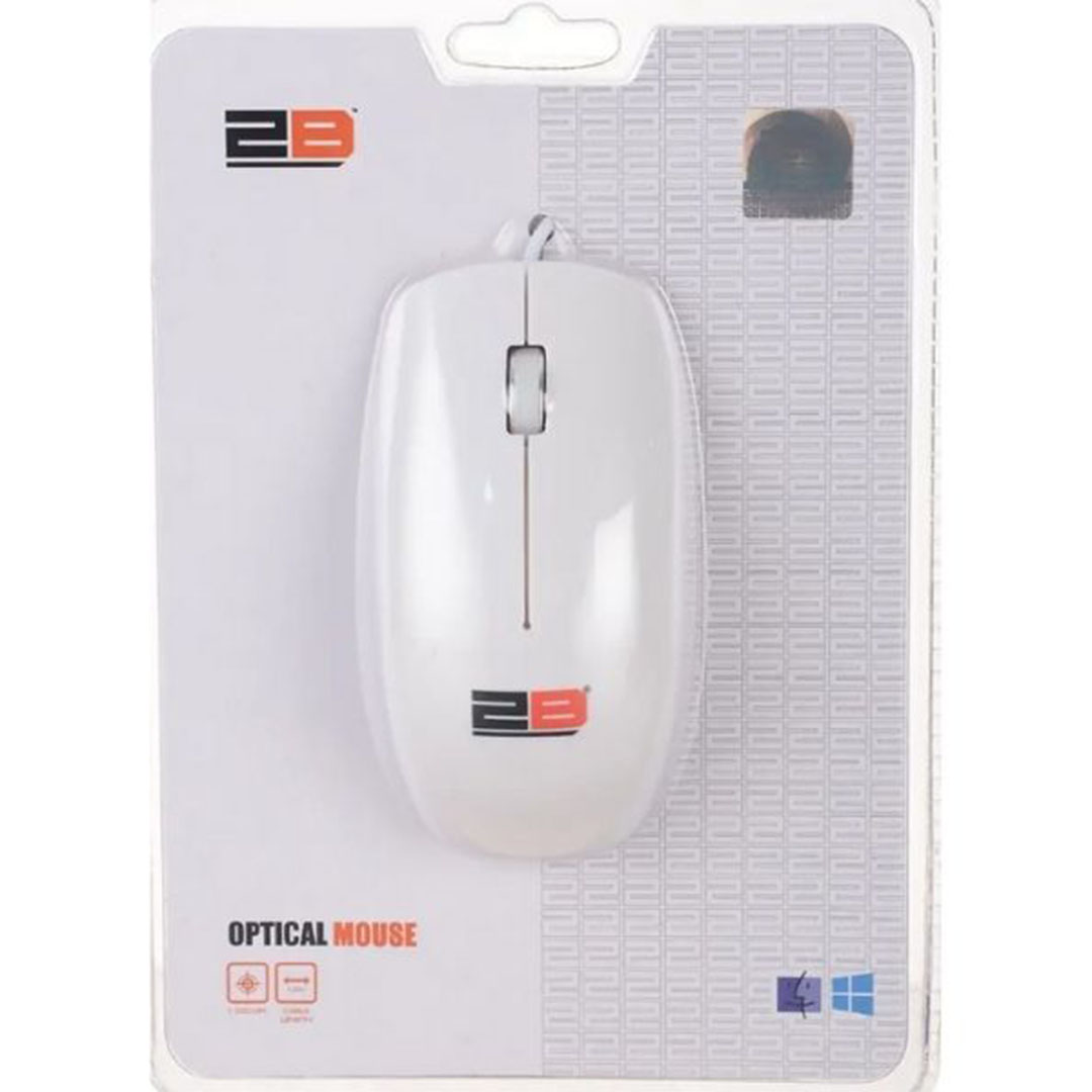 MO17W ماوس سلكي أوبتيكال - أبيض