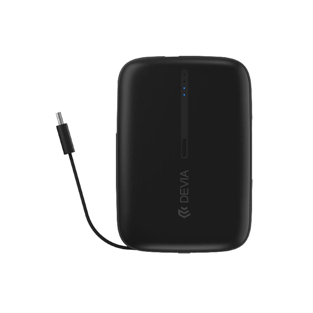 MP-30-B باور بانك Kintone Series - 10000 مللي امبير - يدعم الشحن الثلاثي - أسود