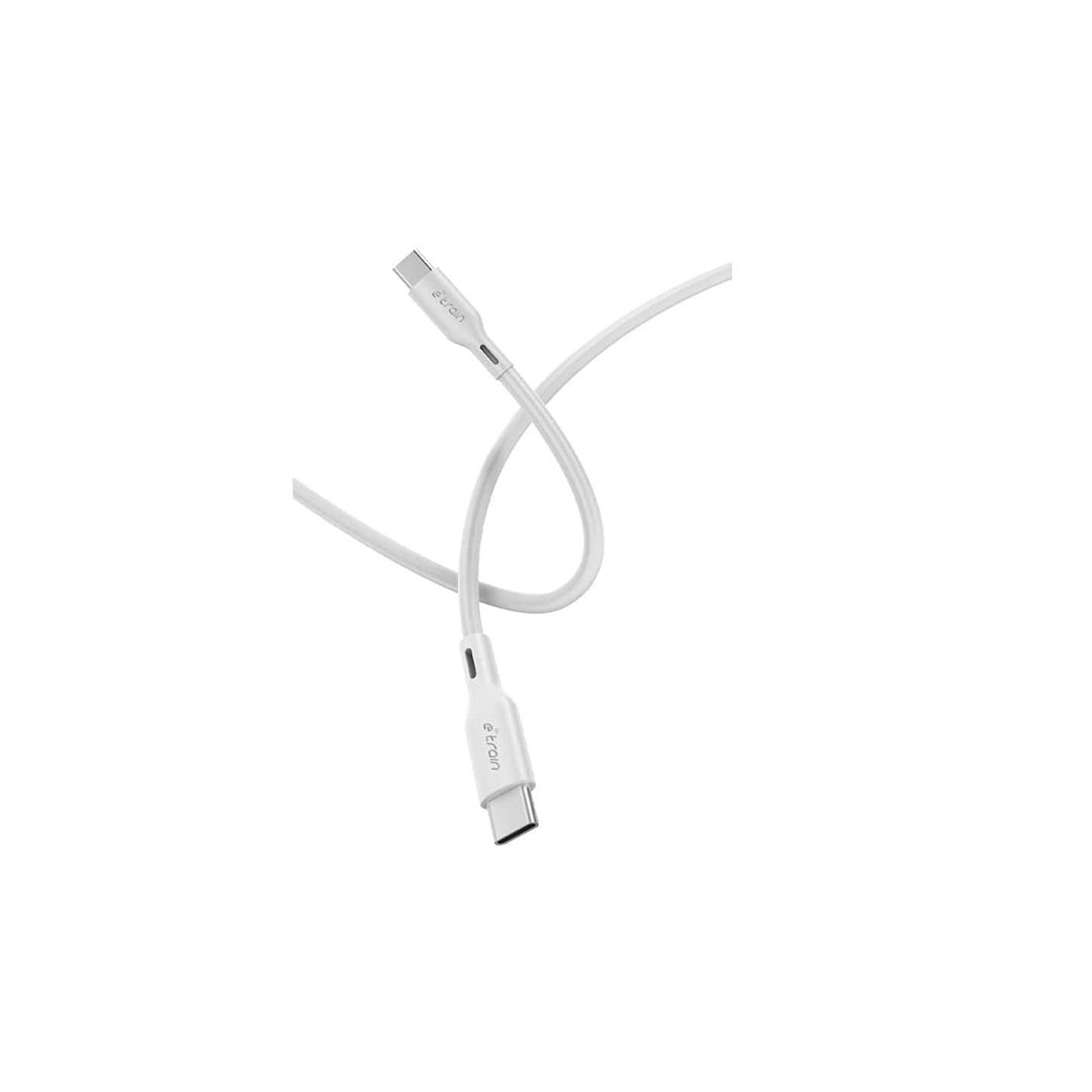 كابل ايترين تايب سي شحنونقل بيانات - 1م - أبيض - 60W