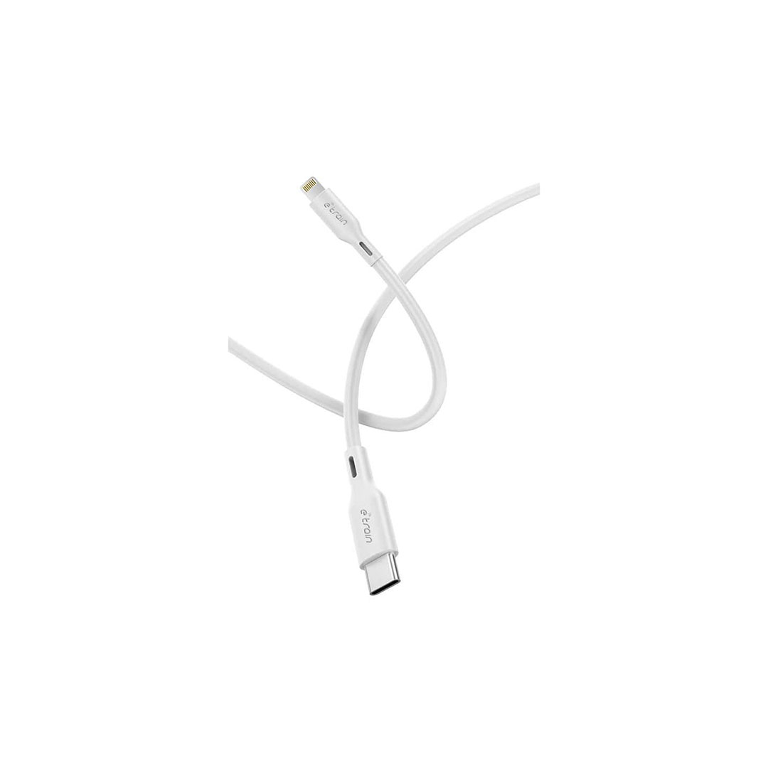 كابل ايتريت تايب سي إلى لايتنينج - شحن ونقل بيانات - 1م - أبيض