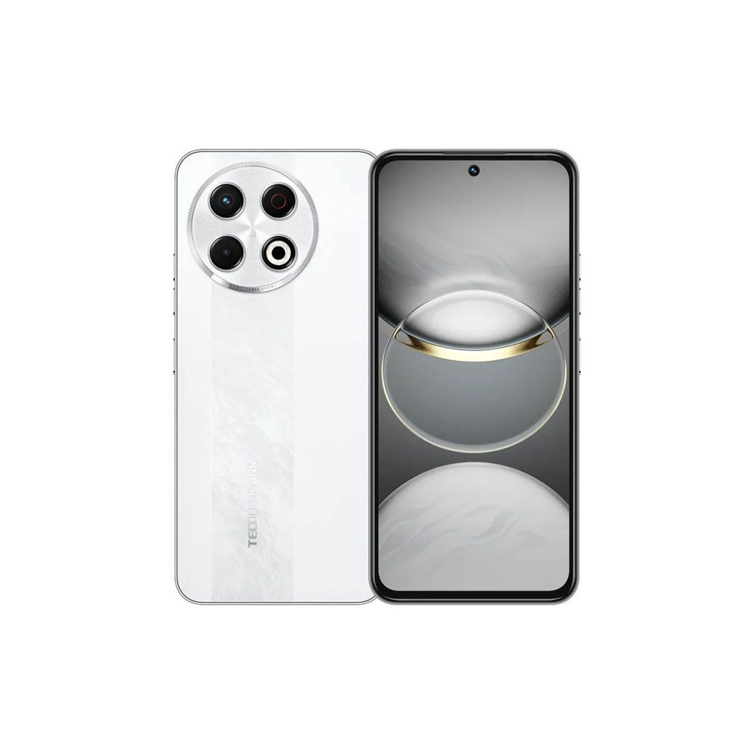 تكنو سبارك 30 برو KL7 - 256/8 جيجا - شريحتين - 4G - أبيض