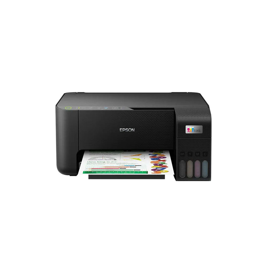 ايبسون طابعة ايكو تانك لاسلكية الكل فى واحد A4 واي فاي - اسود - L3250