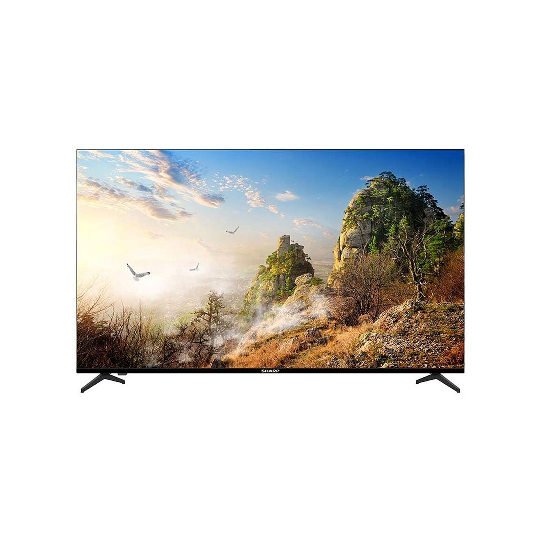 تلفزيون شارب - 65 بوصة - 4K UHD - سمارت Google TV - بدون اطار - اسود - 4T-C65FJ16EX