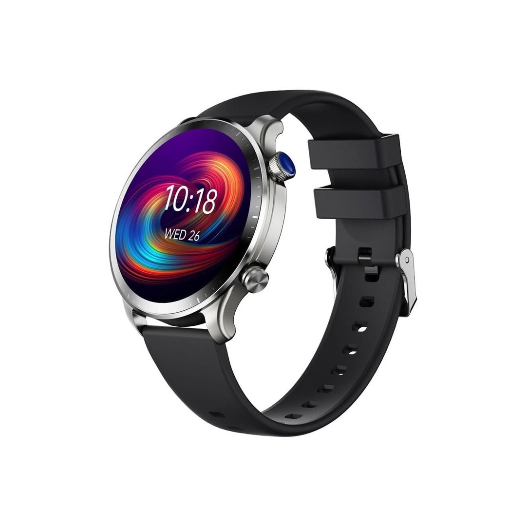 ريفيرسونج موتيف 9Pro ساعة ذكية - 1.43 بوصة - فضي/أسود