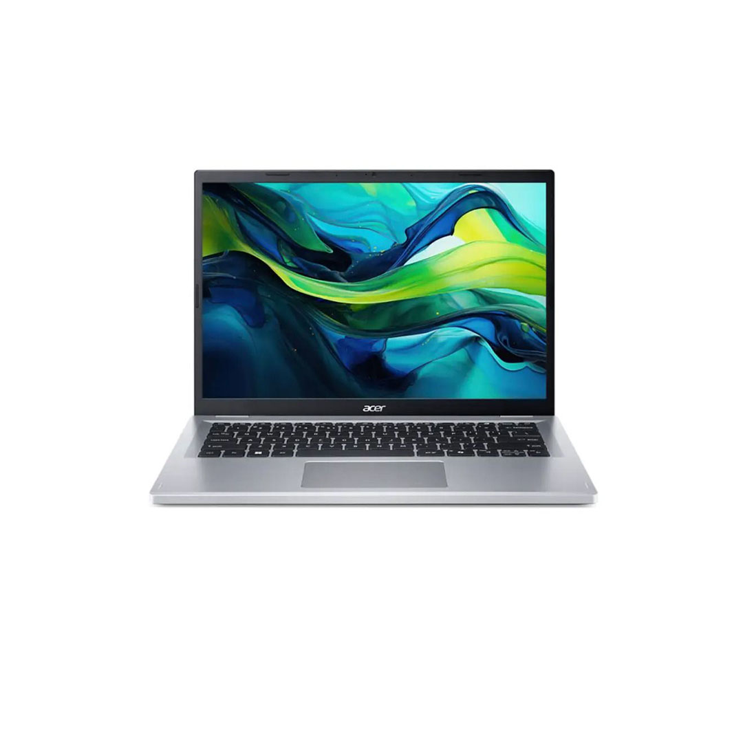 ايسر اسبير Go 14 AG14-21P-R8WZ لاب توب - معالج AMD Ryzen™ 5-7520 - رامات 8 جيجا بايت - هارد ديسك 512 جيجا بايت SSD - جرافيك AMD Radeon™ Graphics - شاشه 14' FHD بوصه 60 هرتز - فضي