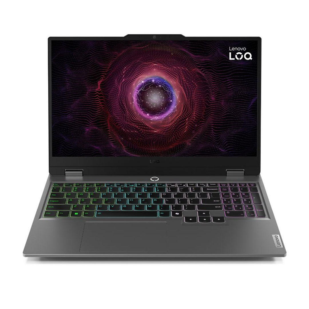 لابتوب لينوفو LOQ 15ARP9 - Ryzen 7 - 24GB - 512GB SSD - RTX 4070 - 15.6" - رمادي