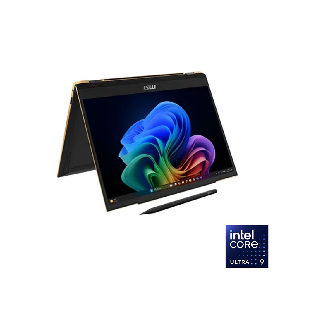 لاب توب ام اس اي Summit 13 A2VMTG - الترا 9 - 32GB - 1TB - Intel Arc - 13.3" FHD+ تاتش - اسود