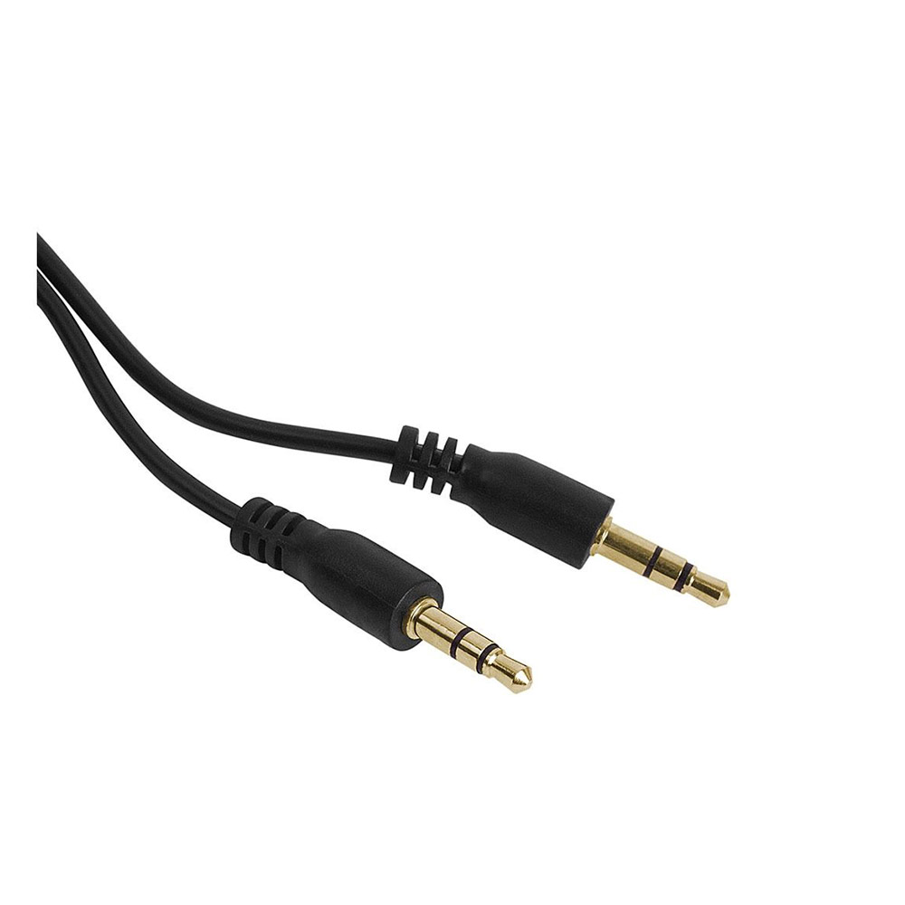 CV065 كابل صوت AUX- أسود