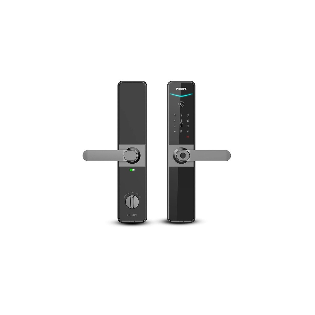 فيليبس Series 6000 قفل للباب سمارت - رمادي - DDL610-5HBS