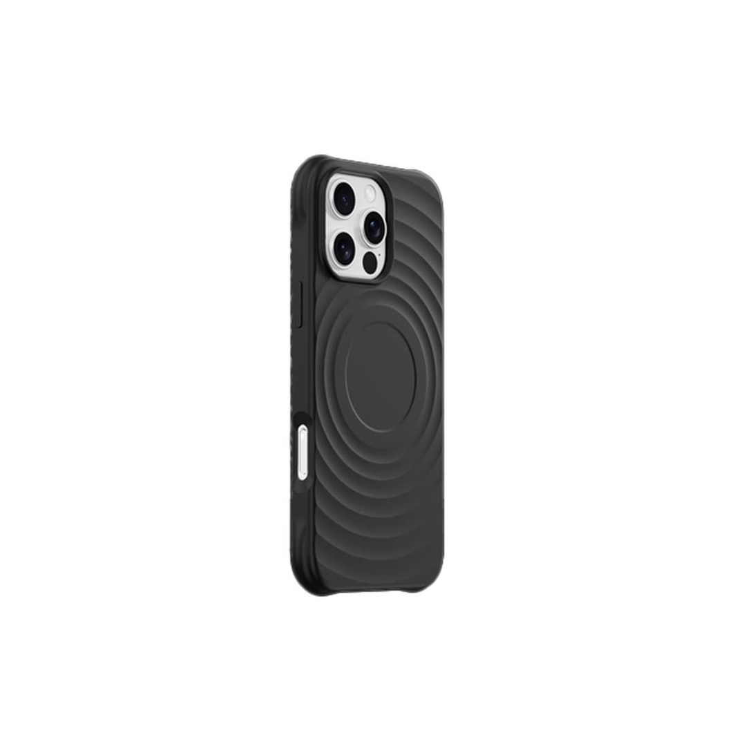 جراب ظهر - لهاتف أيفون 16 برو ماكس مغناطيسي Shockproof (6.9) - أسود