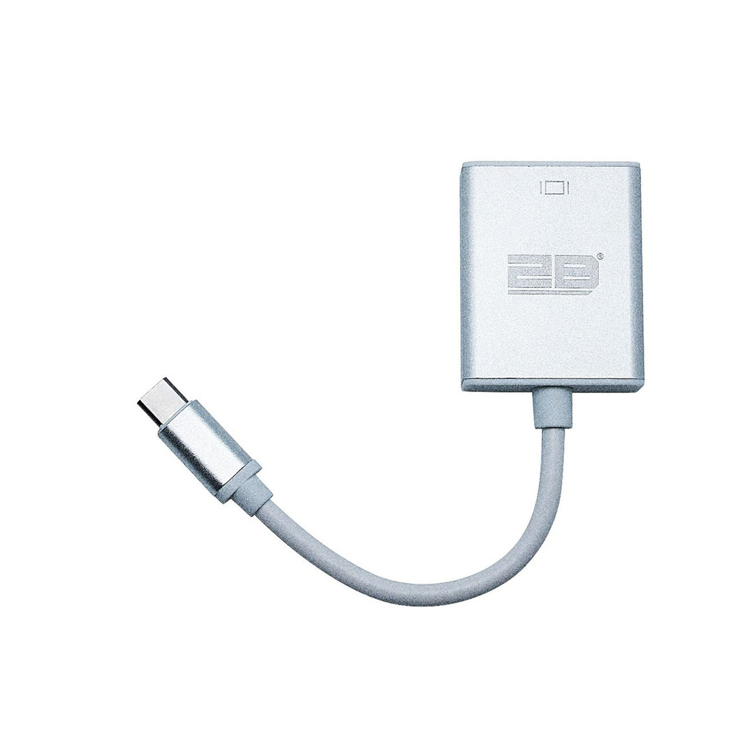 CV224 كابل محول من Type C Male الي VGA Female