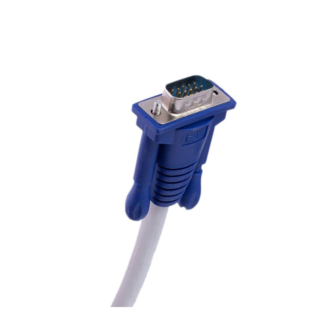 DC454 كابل من VGA الي VGA - 5 متر - أبيض