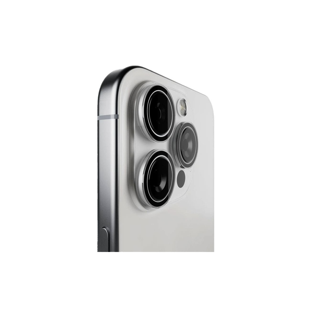 واقي عدسات كريستال - 3 قطع - لهاتف أيفون 16برو و 16برو مكس - شفاف