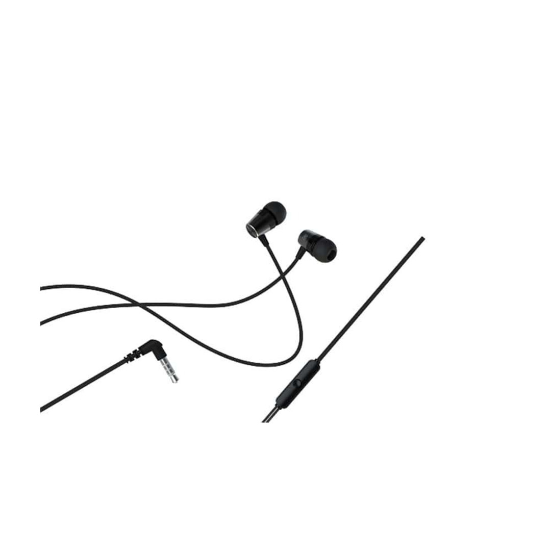 EM103 سماعة أذن سلكية معدن 3.5 مم - أسود