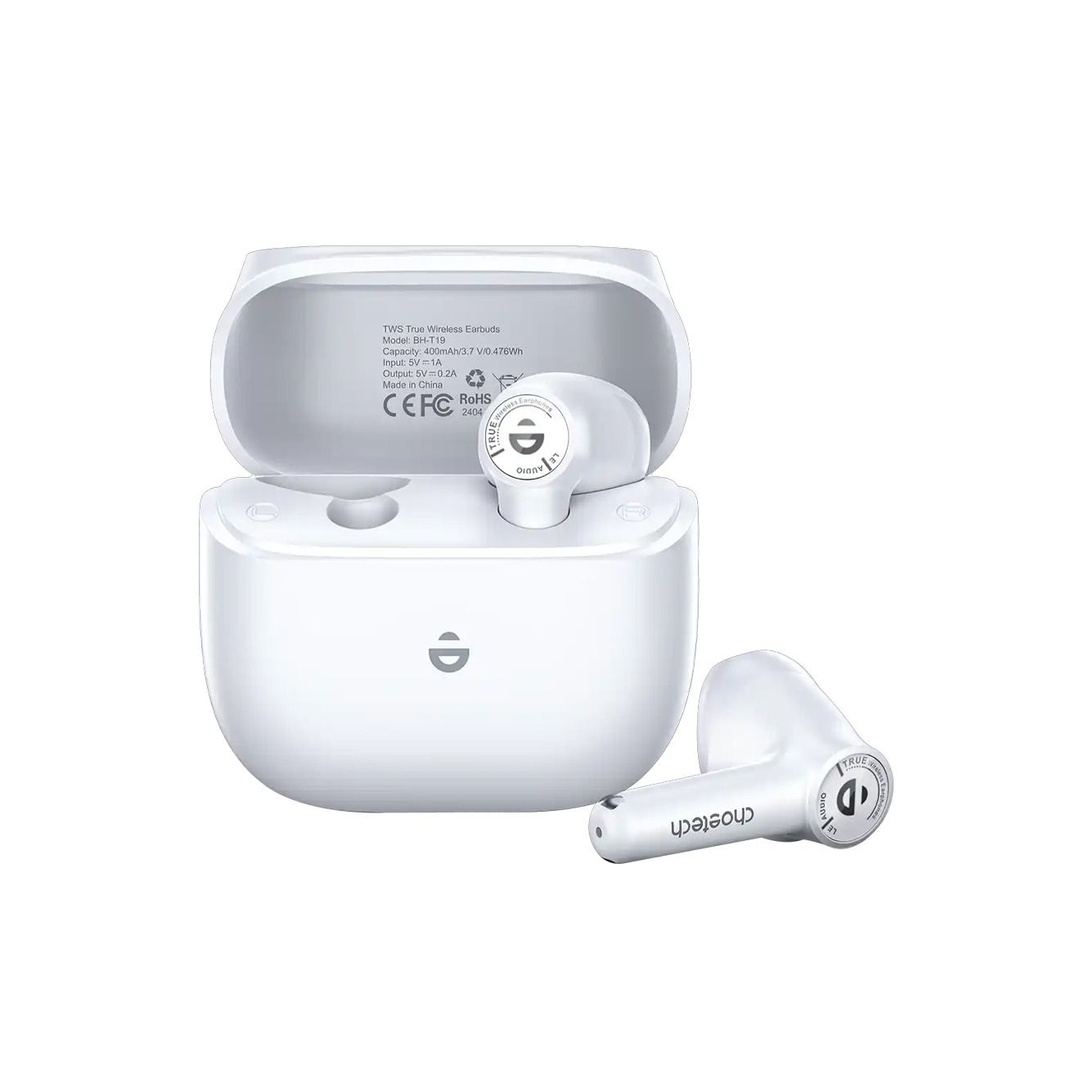 شويتك Aura T19 سماعة أذن لاسلكية ENC - أبيض