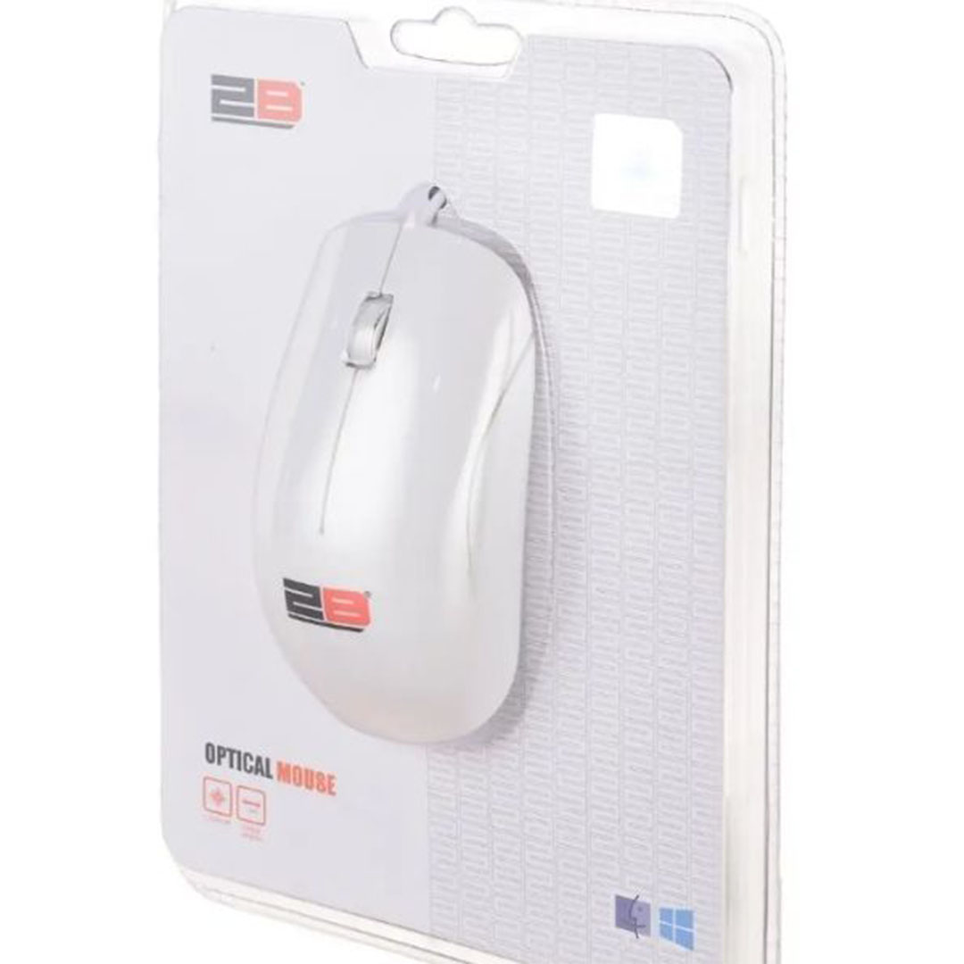 MO17W ماوس سلكي أوبتيكال - أبيض