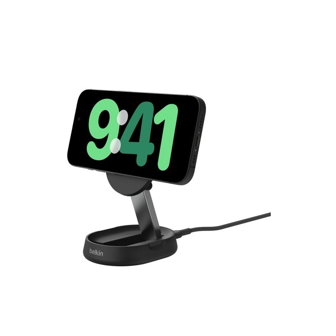 بيلكين شاحن لاسلكي مغناطيسي بقوة 15 وات برو - موديل Qi2 - أسود