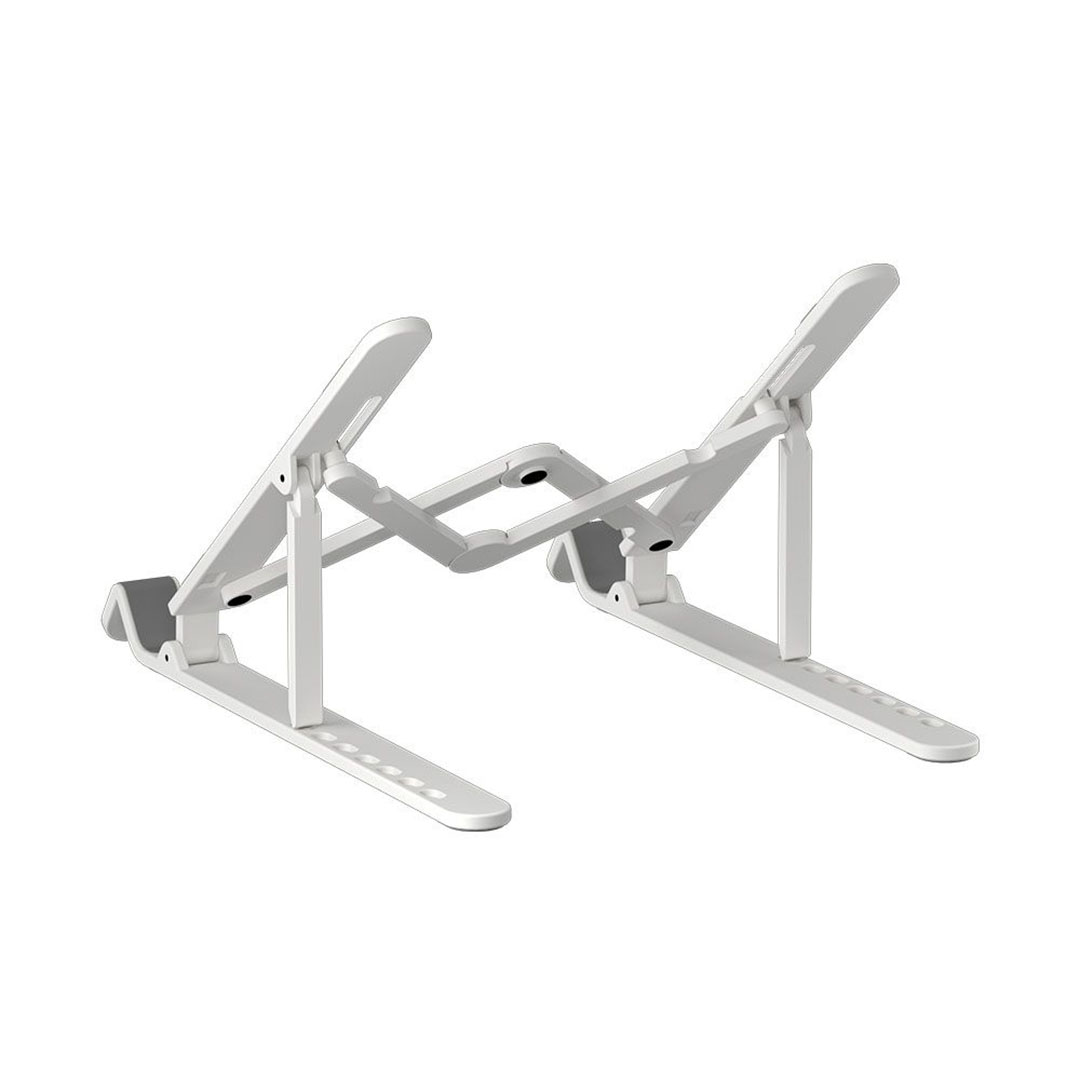 حامل لاب توب قابل للطي للابتوب و تابلت - أبيض