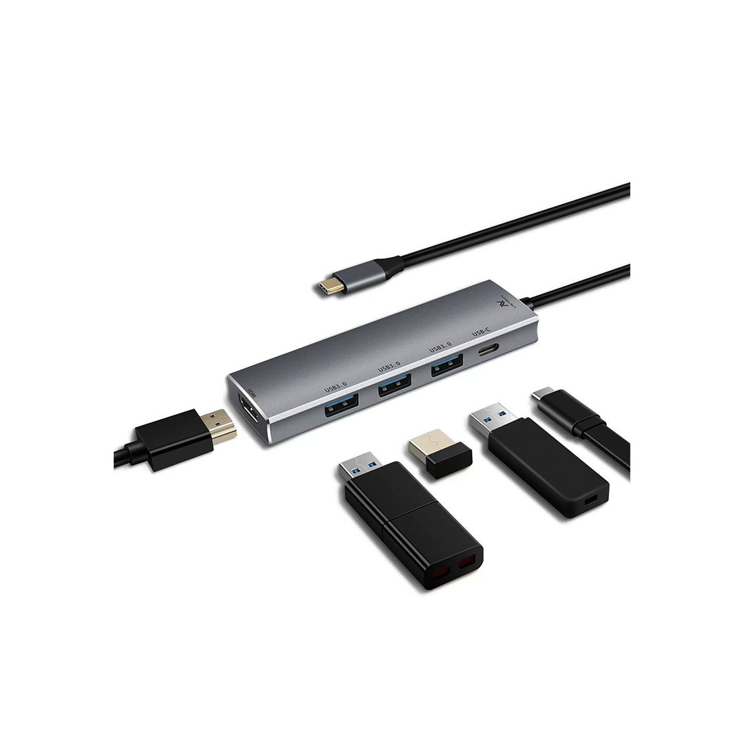 لافينتو كابل تايب سي 5 في 1 - 87 وات - US015