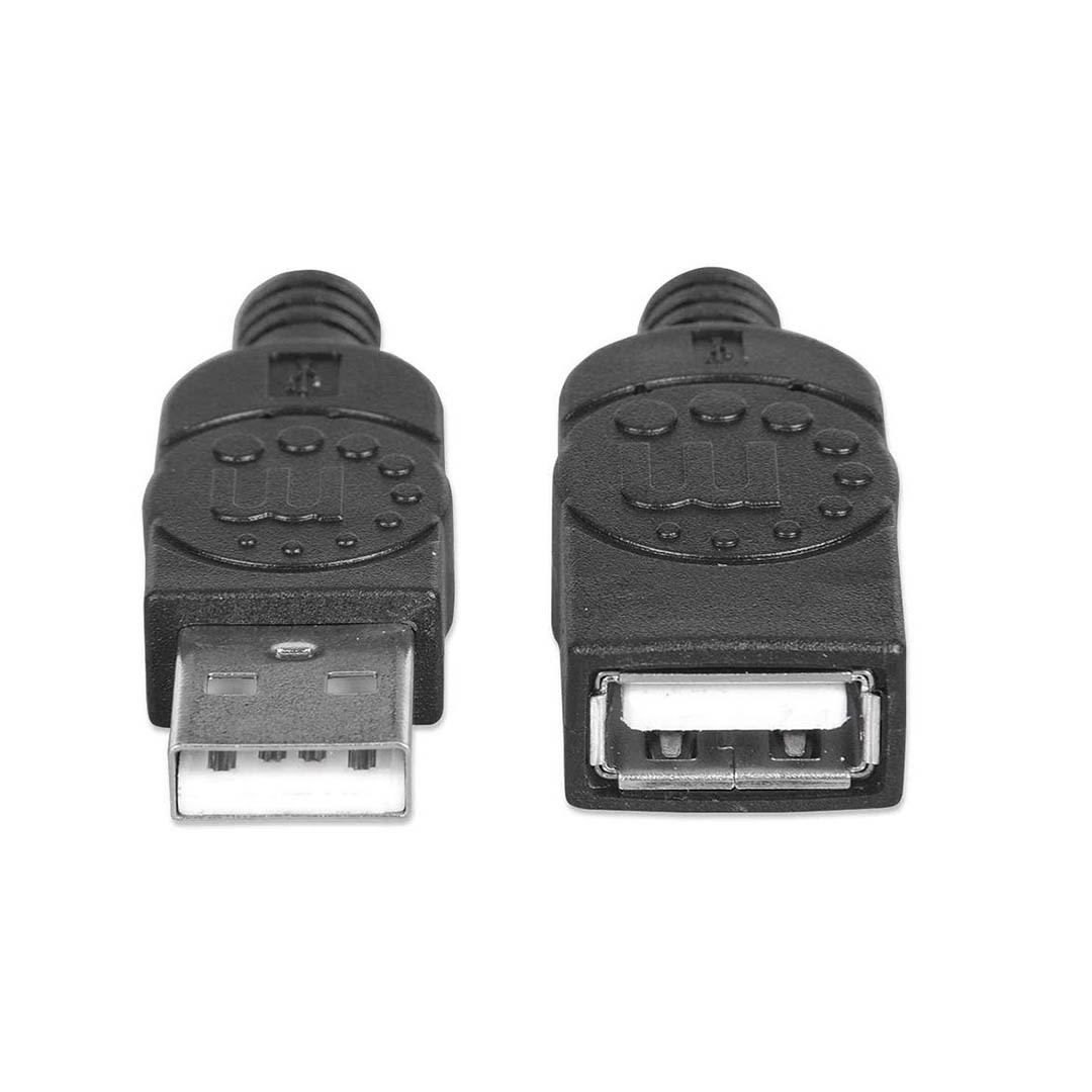 308519 كابل تطويل USB - متر 1 - أسود