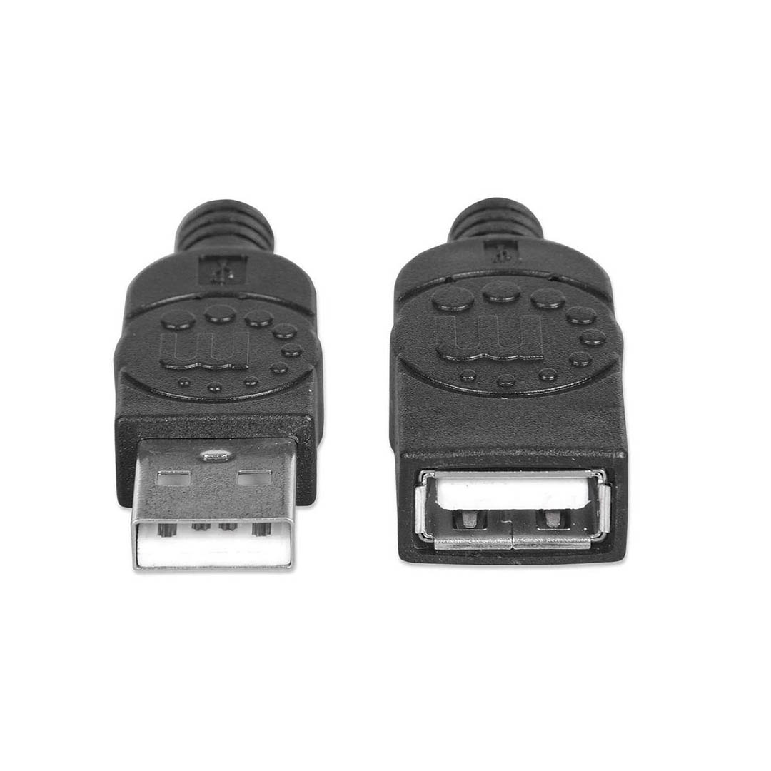 393850 كابل تطويل USB - متر 3 - أسود