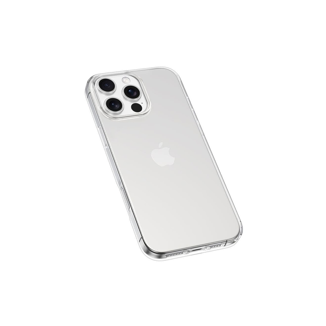 جراب ظهر - لهاتف أيفون 16 برو ماكس (6.9) - شفاف