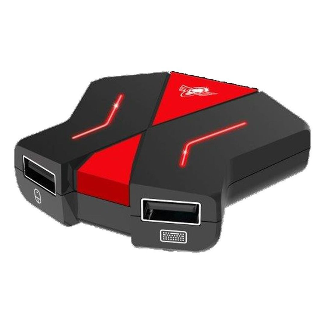 CONV2 موزع لبلاي ستيشن و أكس بوكس - أسود/أحمر